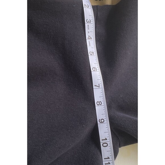 Riding Sport Horse Back Riding Breeches Girls Size Large Black Tan Waist Band - Picture 10 of 11